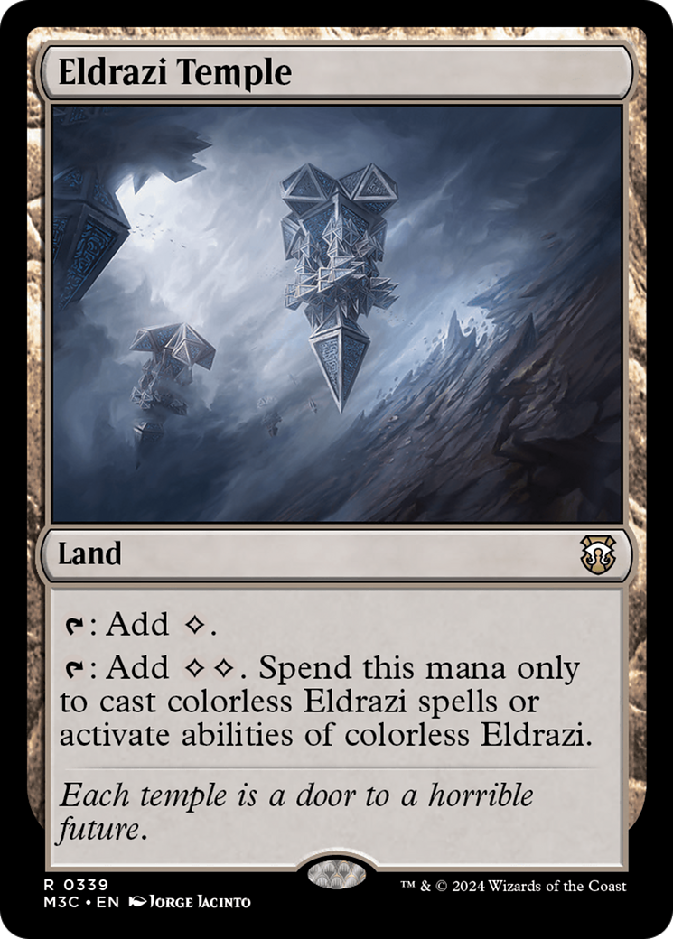 Eldrazi Temple (Ripple Foil) [Modern Horizons 3 Commander] | Rook's Games and More