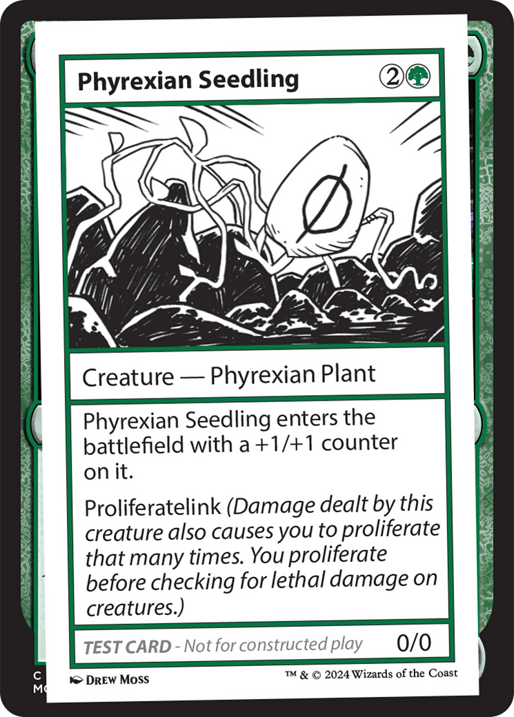 Phyrexian Seedling [Mystery Booster 2 Playtest Cards] | Rook's Games and More