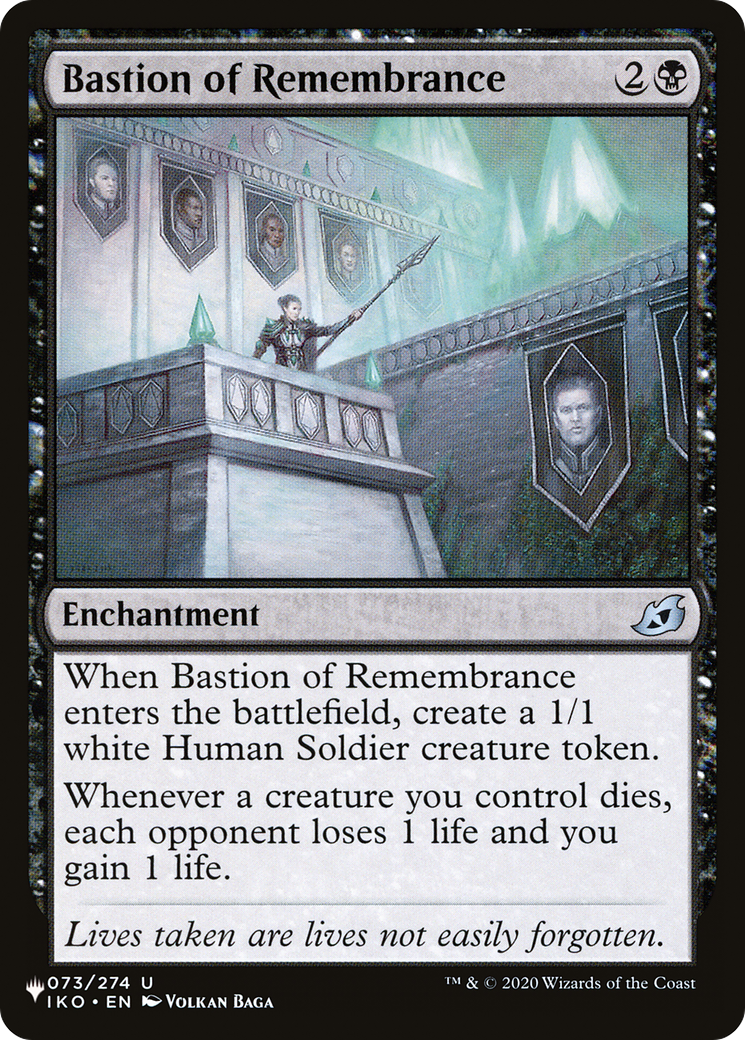 Bastion of Remembrance [The List Reprints] | Rook's Games and More