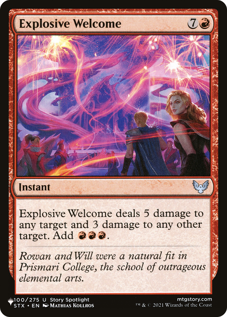 Explosive Welcome [The List] | Rook's Games and More