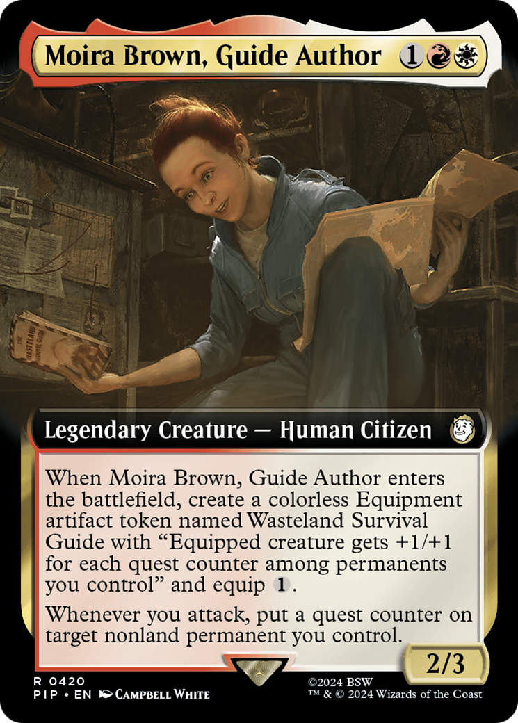 Moira Brown, Guide Author (Extended Art) [Fallout] | Rook's Games and More