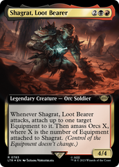 Shagrat, Loot Bearer (Extended Art) (Surge Foil) [The Lord of the Rings: Tales of Middle-Earth] | Rook's Games and More