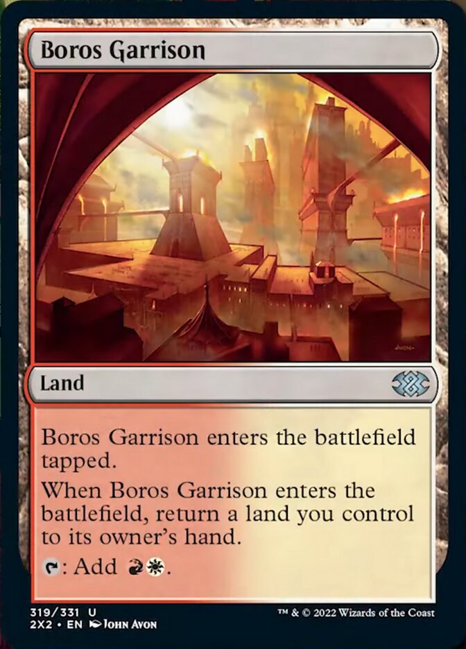 Boros Garrison [Double Masters 2022] | Rook's Games and More