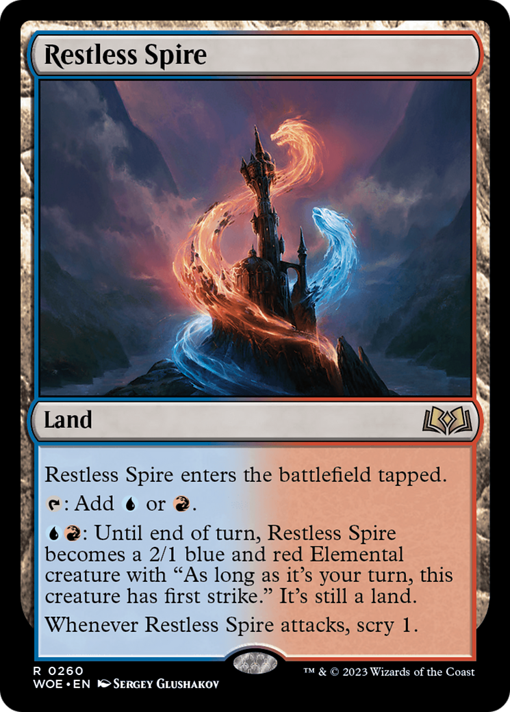 Restless Spire [Wilds of Eldraine] | Rook's Games and More