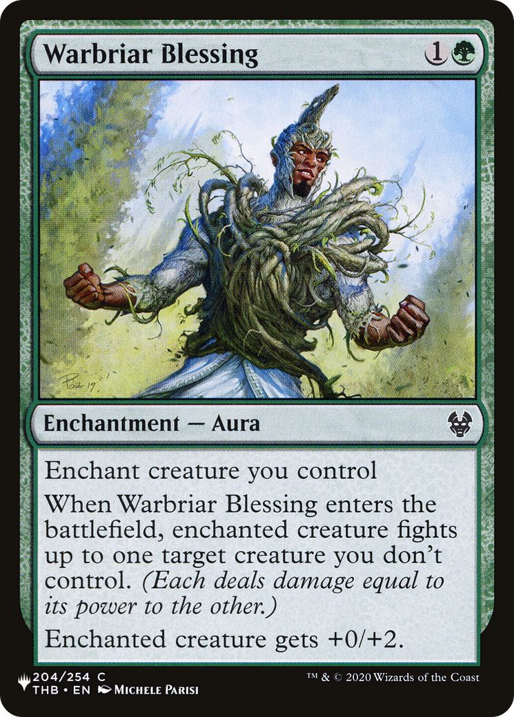 Warbriar Blessing [The List Reprints] | Rook's Games and More