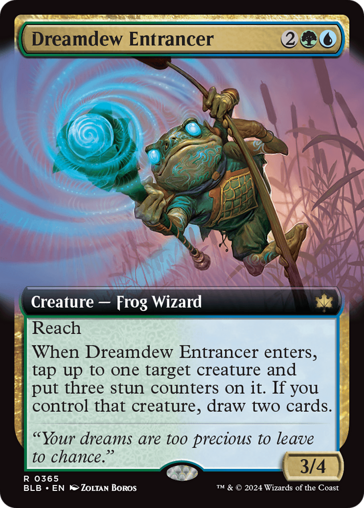 Dreamdew Entrancer (Extended Art) [Bloomburrow] | Rook's Games and More