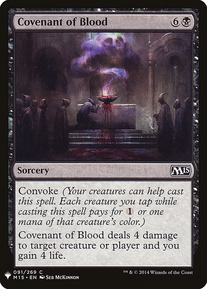 Covenant of Blood [Mystery Booster] | Rook's Games and More