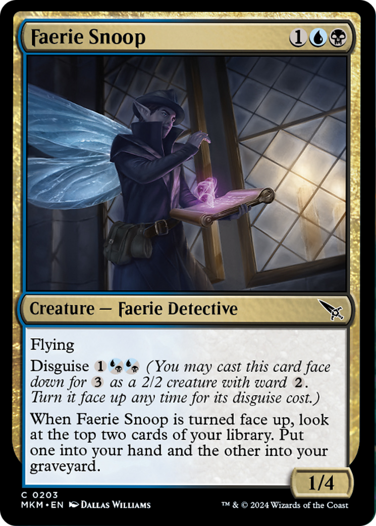 Faerie Snoop [Murders at Karlov Manor] | Rook's Games and More