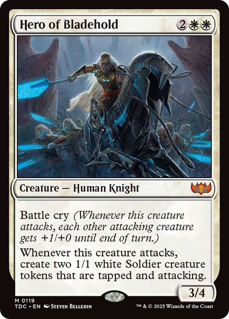 Hero of Bladehold [Tarkir: Dragonstorm Commander] | Rook's Games and More