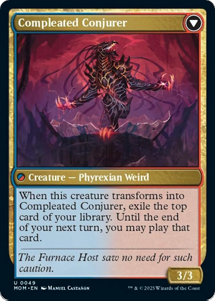 Captive Weird // Compleated Conjurer [March of the Machine] | Rook's Games and More