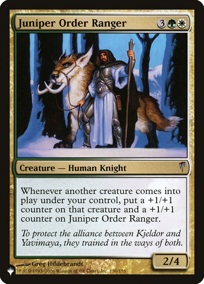 Juniper Order Ranger [The List] | Rook's Games and More