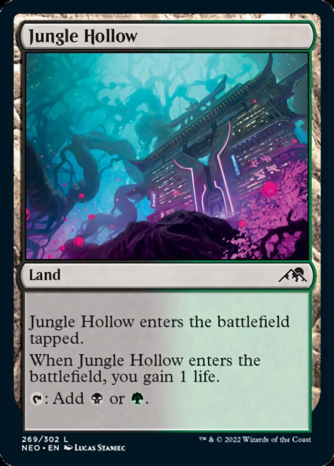 Jungle Hollow [Kamigawa: Neon Dynasty] | Rook's Games and More
