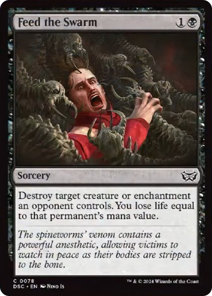 Feed the Swarm [Duskmourn: House of Horror Commander] | Rook's Games and More