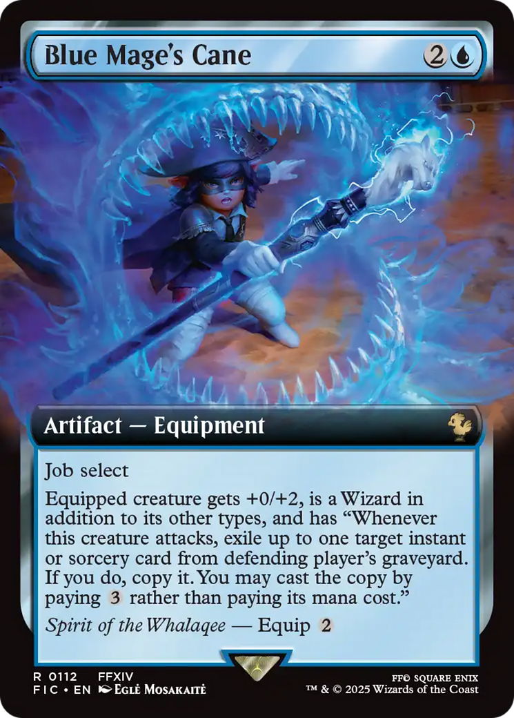 Blue Mage's Cane (Extended Art) [FINAL FANTASY Commander] | Rook's Games and More