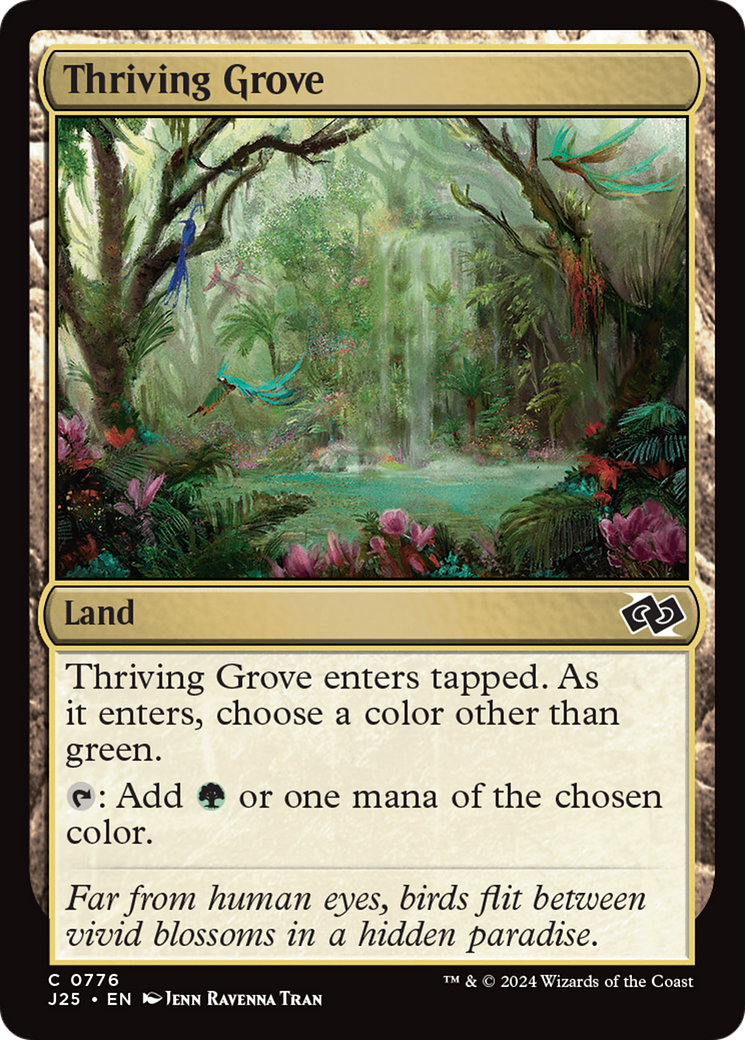 Thriving Grove [Foundations Jumpstart] | Rook's Games and More