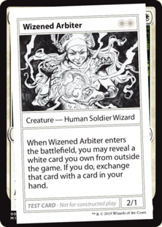 Wizened Arbiter (2021 Edition) [Mystery Booster Playtest Cards] | Rook's Games and More