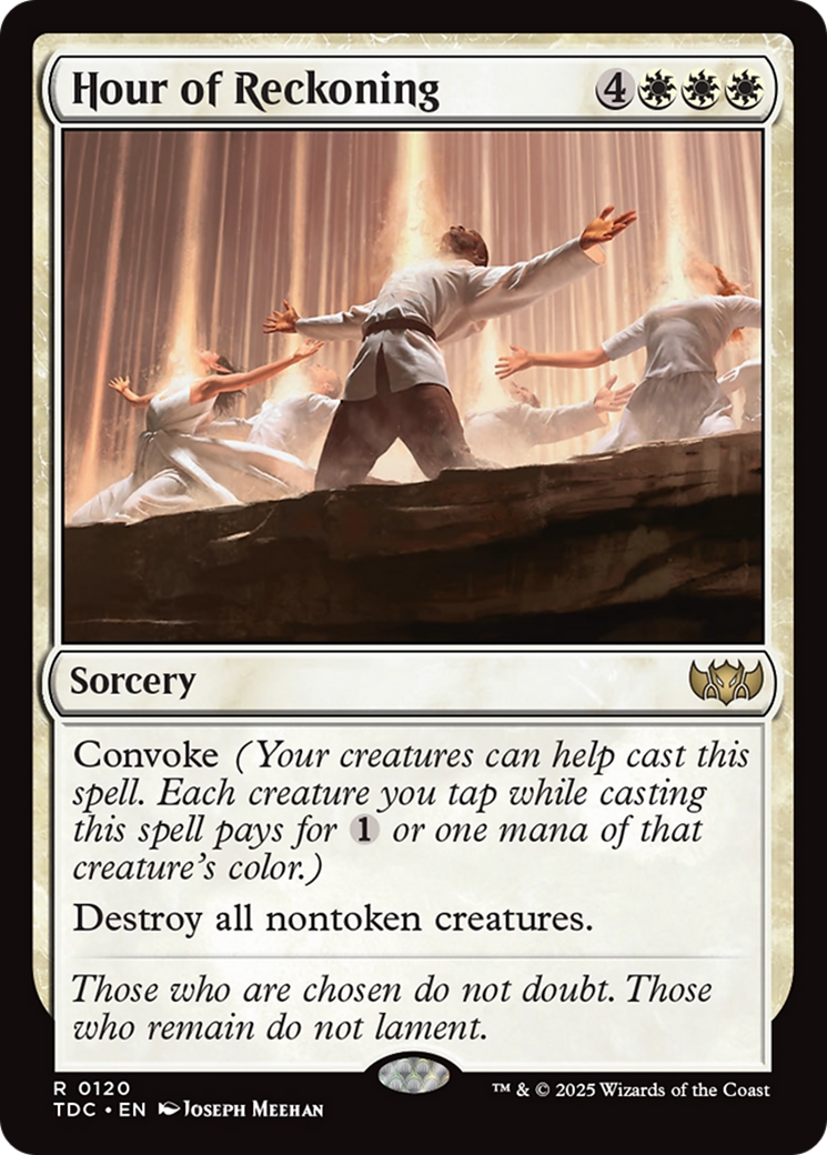Hour of Reckoning [Tarkir: Dragonstorm Commander] | Rook's Games and More