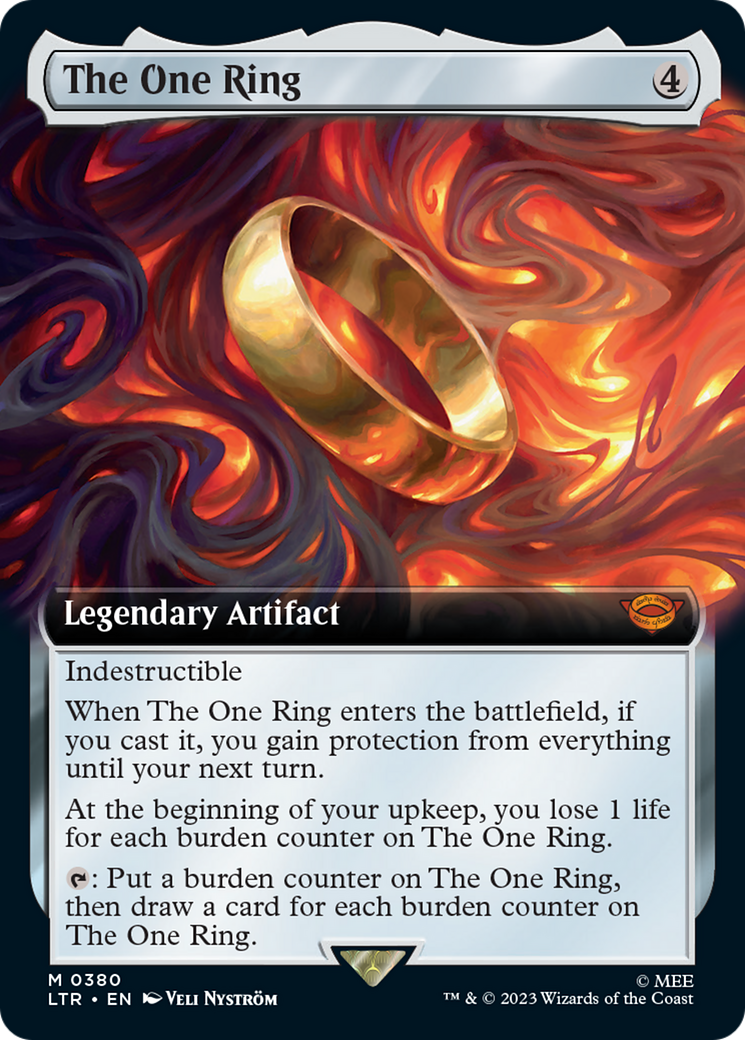 The One Ring (Extended Art) [The Lord of the Rings: Tales of Middle-Earth] | Rook's Games and More