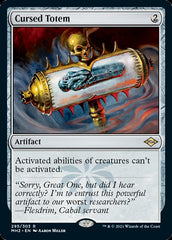 Cursed Totem (Foil Etched) [Modern Horizons 2] | Rook's Games and More