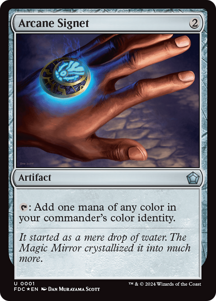 Arcane Signet [Foundations] | Rook's Games and More