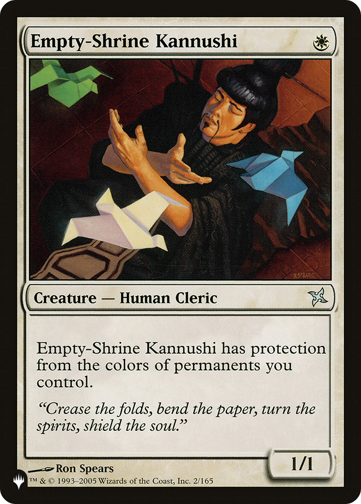 Empty-Shrine Kannushi [The List Reprints] | Rook's Games and More