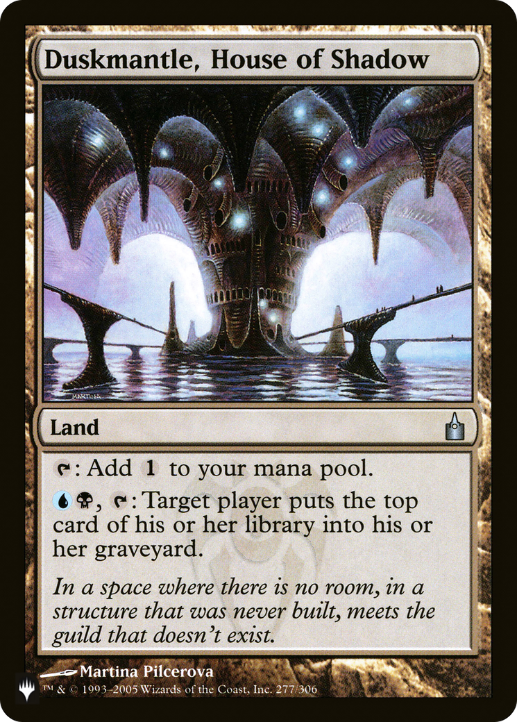 Duskmantle, House of Shadow [The List] | Rook's Games and More
