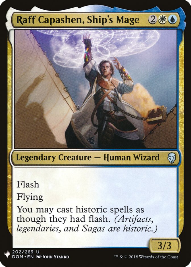 Raff Capashen, Ship's Mage [Mystery Booster] | Rook's Games and More