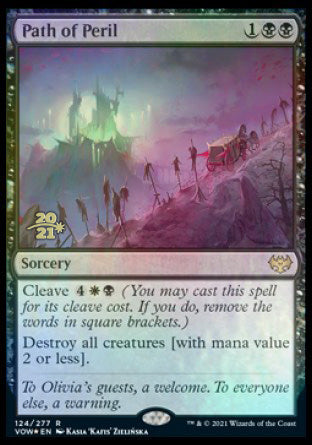 Path of Peril [Innistrad: Crimson Vow Prerelease Promos] | Rook's Games and More