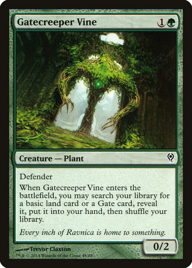 Gatecreeper Vine [Duel Decks: Jace vs. Vraska] | Rook's Games and More