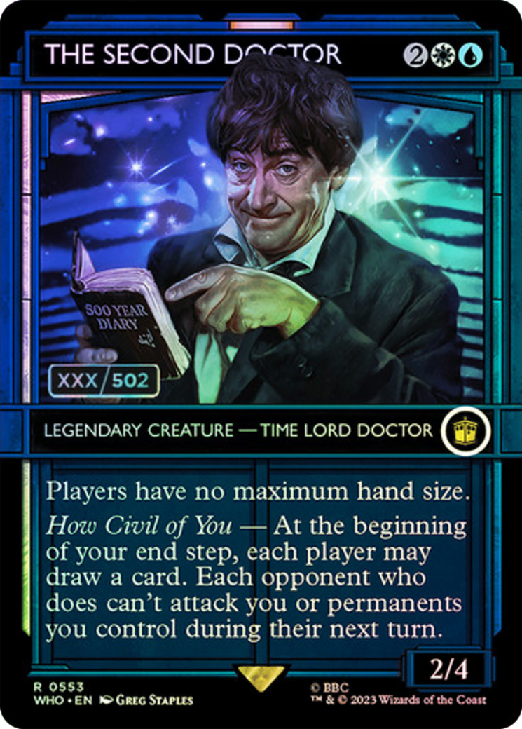 The Second Doctor (Serial Numbered) [Doctor Who] | Rook's Games and More