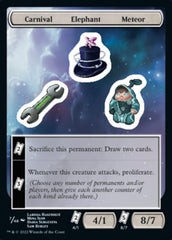Carnival Elephant Meteor [Unfinity Stickers]