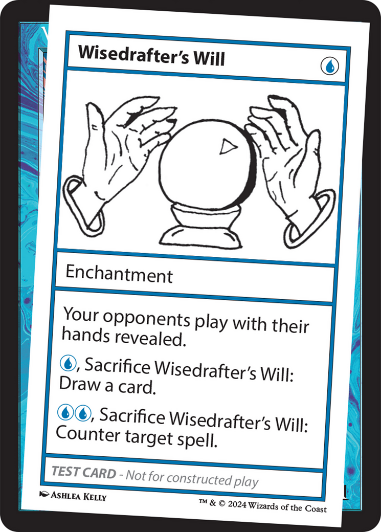 Wisedrafter's Will [Mystery Booster 2 Playtest Cards] | Rook's Games and More