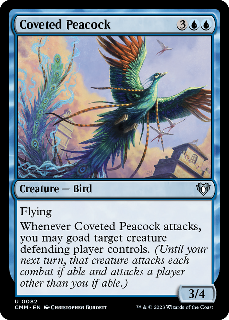 Coveted Peacock [Commander Masters] | Rook's Games and More