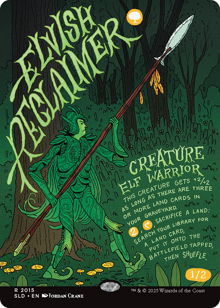 Elvish Reclaimer [Secret Lair Drop Series] | Rook's Games and More