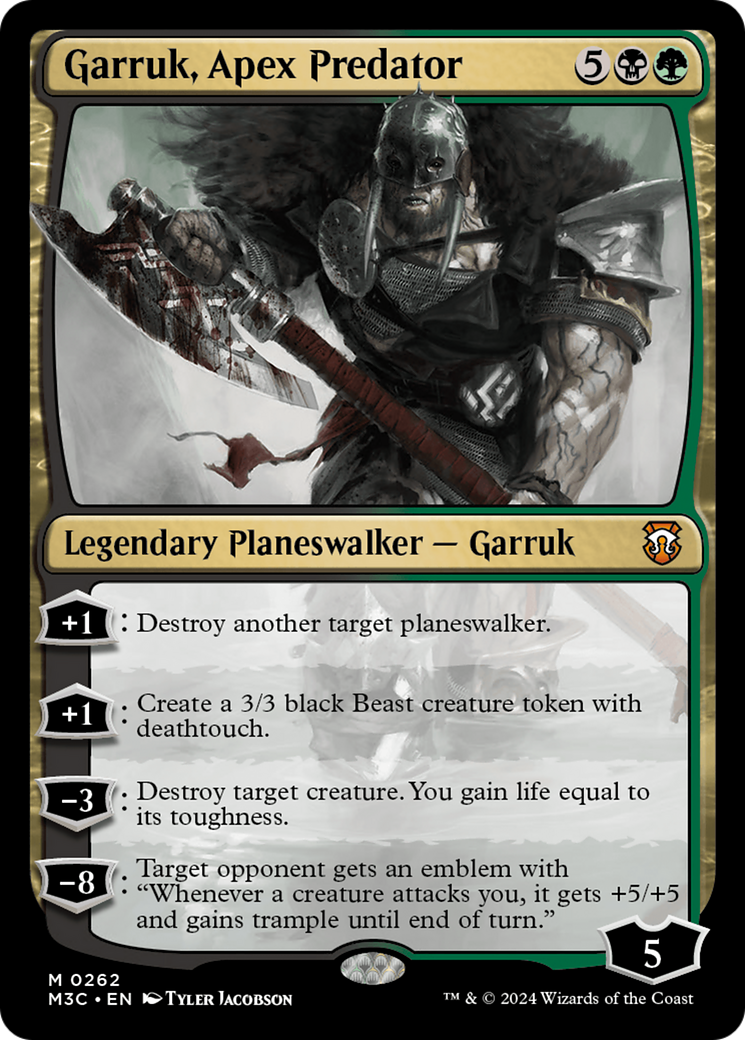 Garruk, Apex Predator [Modern Horizons 3 Commander] | Rook's Games and More