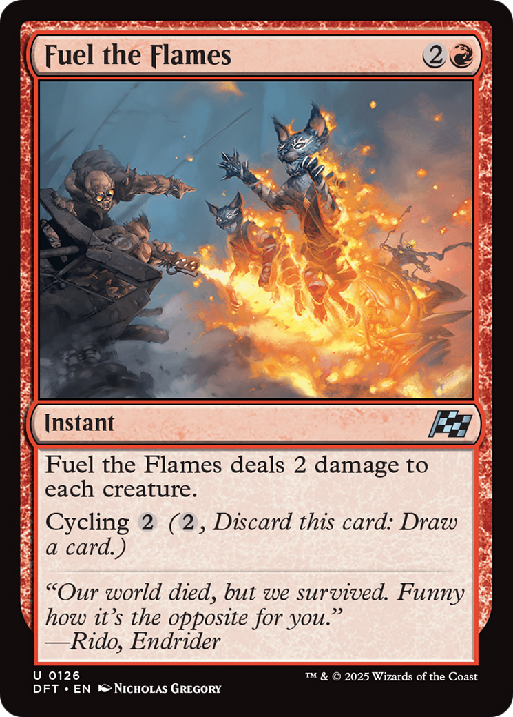 Fuel the Flames [Aetherdrift] | Rook's Games and More