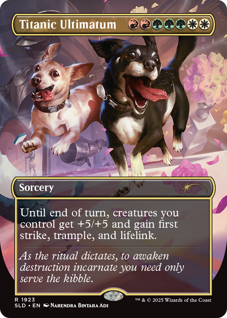 Titanic Ultimatum (1923) (Rainbow Foil) [Secret Lair Drop Series] | Rook's Games and More