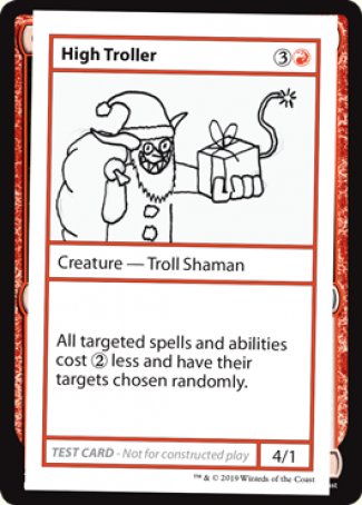 High Troller (2021 Edition) [Mystery Booster Playtest Cards] | Rook's Games and More