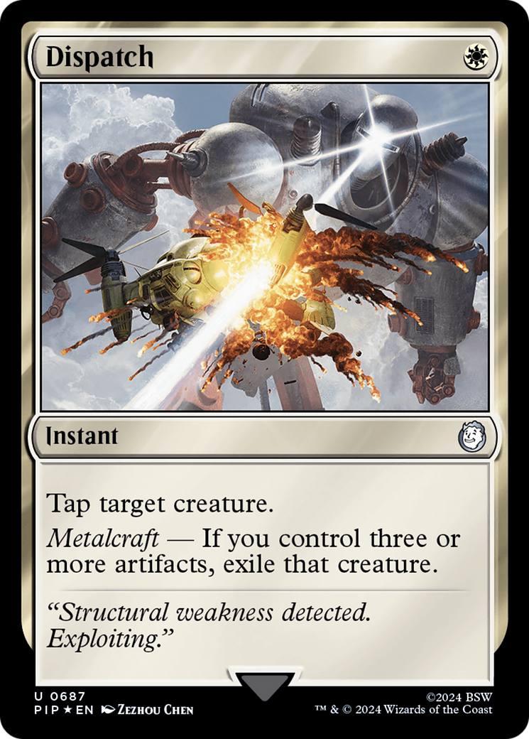 Dispatch (Surge Foil) [Fallout] | Rook's Games and More