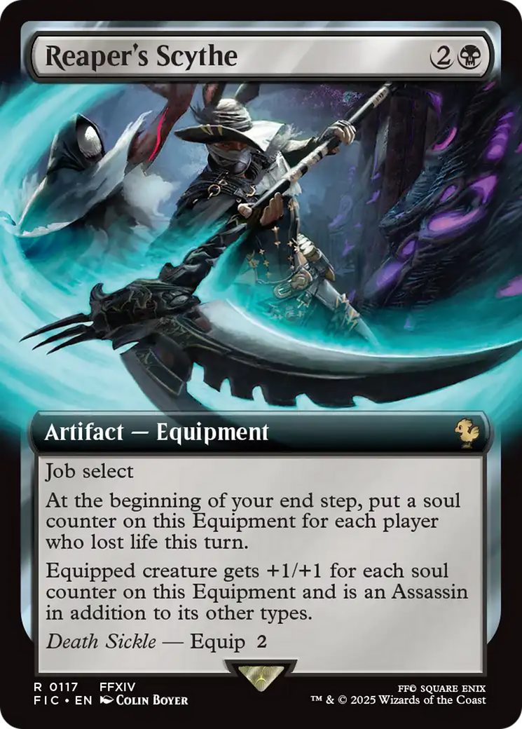 Reaper's Scythe (Extended Art) [FINAL FANTASY Commander] | Rook's Games and More