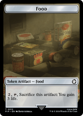 Food (0012) // Copy Double-Sided Token [Fallout Tokens] | Rook's Games and More