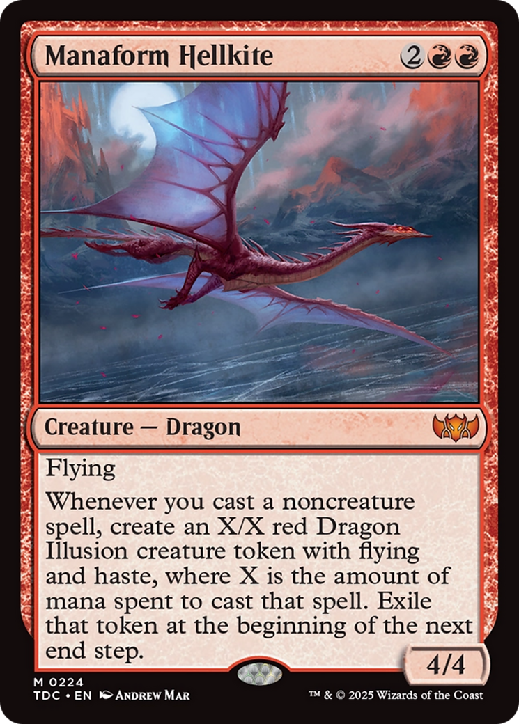 Manaform Hellkite [Tarkir: Dragonstorm Commander] | Rook's Games and More
