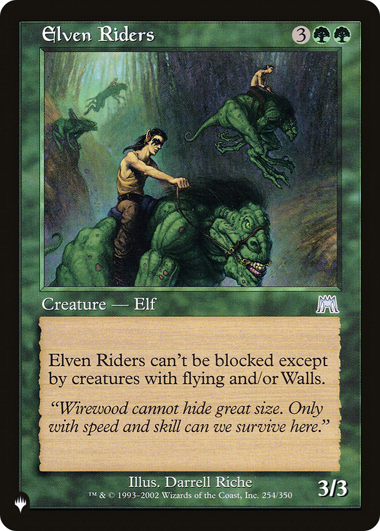 Elven Riders [The List] | Rook's Games and More