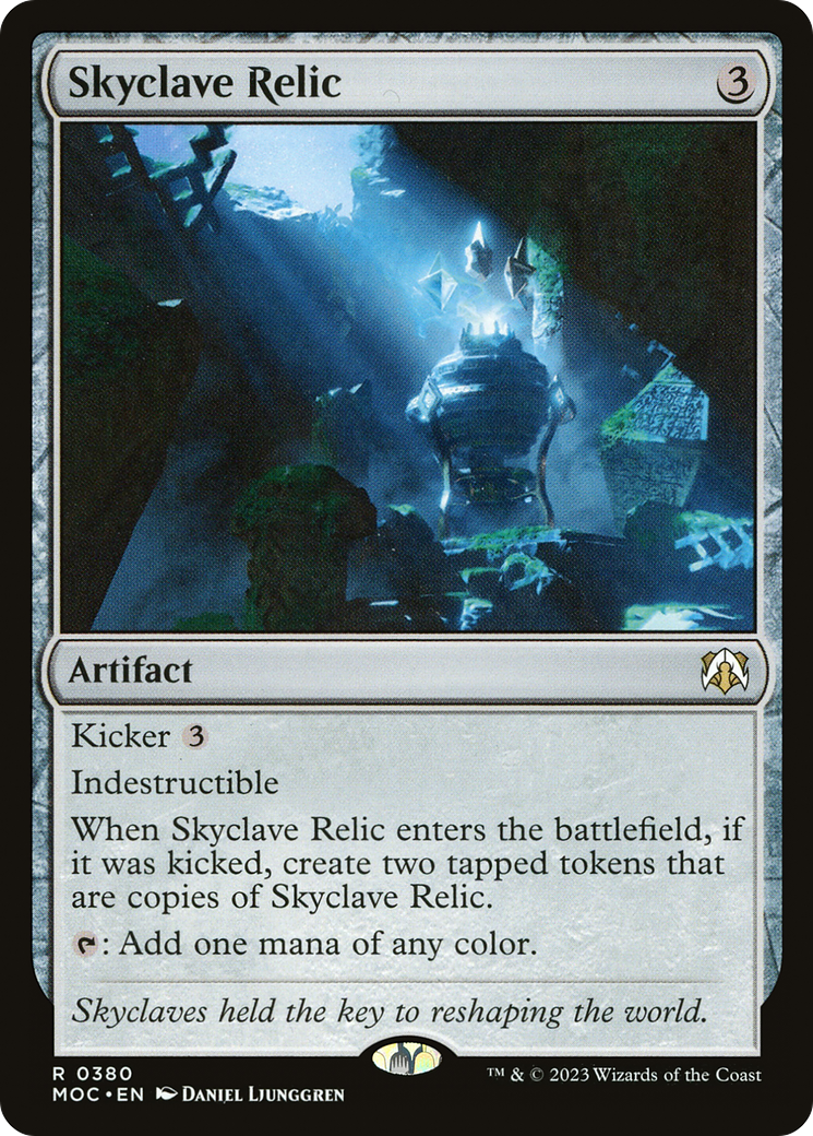 Skyclave Relic [March of the Machine Commander] | Rook's Games and More