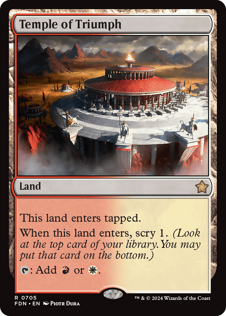 Temple of Triumph [Foundations] | Rook's Games and More