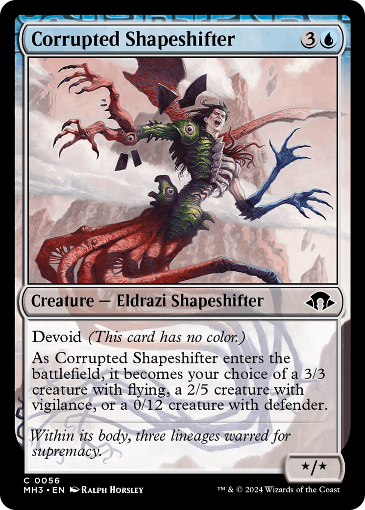 Corrupted Shapeshifter [Modern Horizons 3] | Rook's Games and More