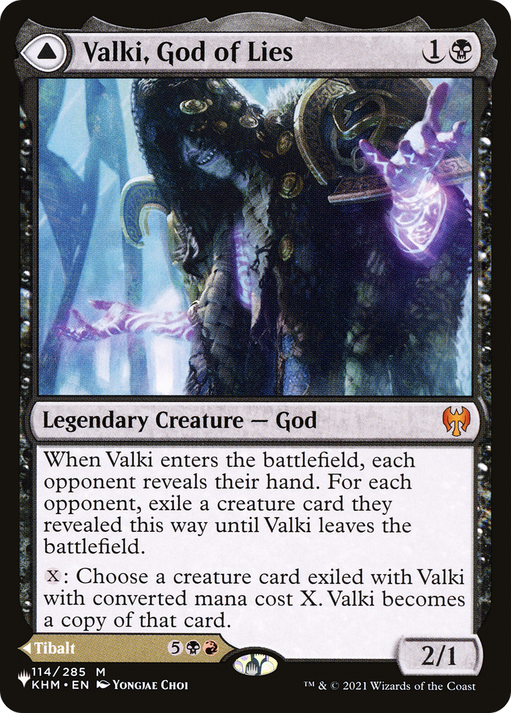 Valki, God of Lies // Tibalt, Cosmic Impostor [Secret Lair: From Cute to Brute] | Rook's Games and More