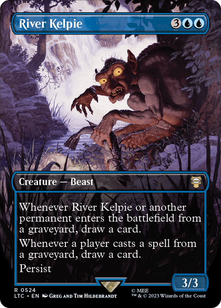 River Kelpie (Borderless) [The Lord of the Rings: Tales of Middle-Earth Commander] | Rook's Games and More