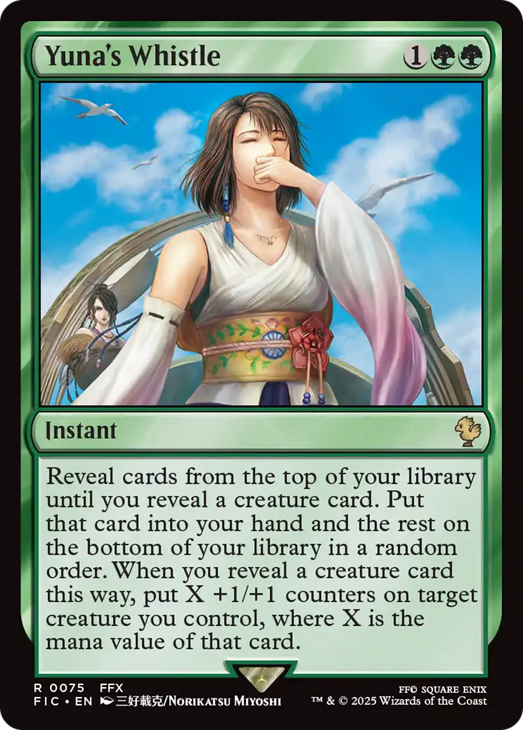 Yuna's Whistle [FINAL FANTASY Commander] | Rook's Games and More