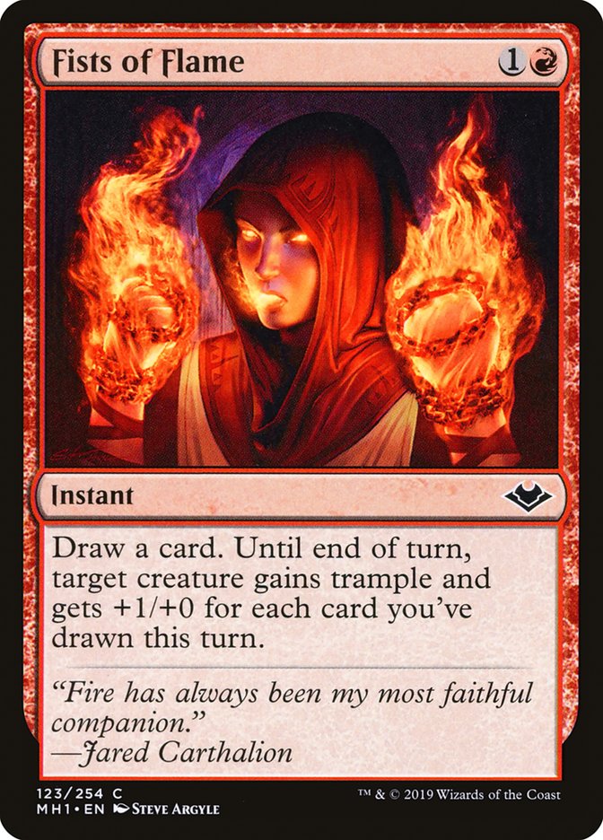 Fists of Flame [Modern Horizons] | Rook's Games and More